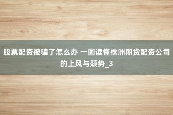 股票配资被骗了怎么办 一图读懂株洲期货配资公司的上风与颓势_3